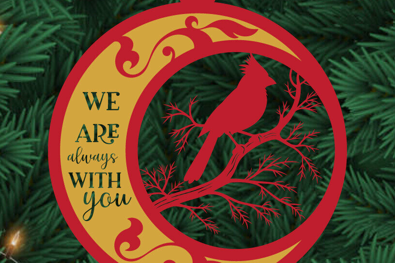 Intra απο ξύλο plywood 3mm-4mm πάχος Cardinal Ornaments Metal  Δίασταση 8x8 cm INTRAFABR-111501839