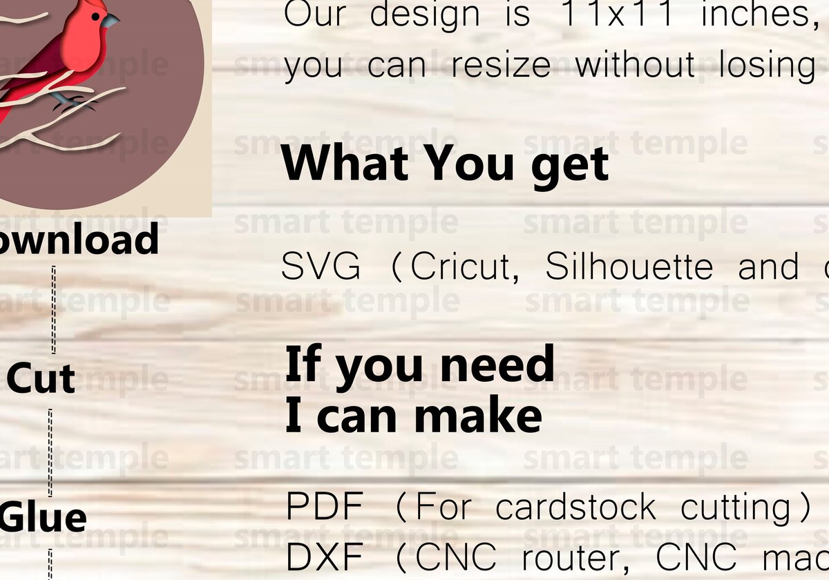 Intra απο ξύλο plywood 3mm-4mm πάχος Cardinal Shadow Box , Light Box Δίασταση 25x25 cm INTRAFABR-75893343