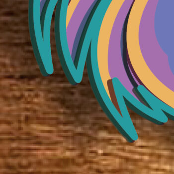 Intra απο ξύλο plywood 3mm-4mm πάχος κοπής με λέιζερ Mandala με στρώματα Cat Δίασταση 30x30 cm INTRAFABR-79249000 - Image 5