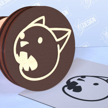 Intra απο ξύλο plywood 3mm-4mm πάχος Δέσμη Stamps Cat | Αστείες γάτες Δίασταση 30x20 cm INTRAFABR-98555378 - Image 5