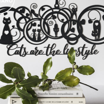 Intra απο ξύλο plywood 3mm-4mm πάχος Διακόσμηση τοίχου CAT, Κοπή ξύλου και χαρτιού Δίασταση 4x4 cm INTRAFABR-78494873 - Image 4