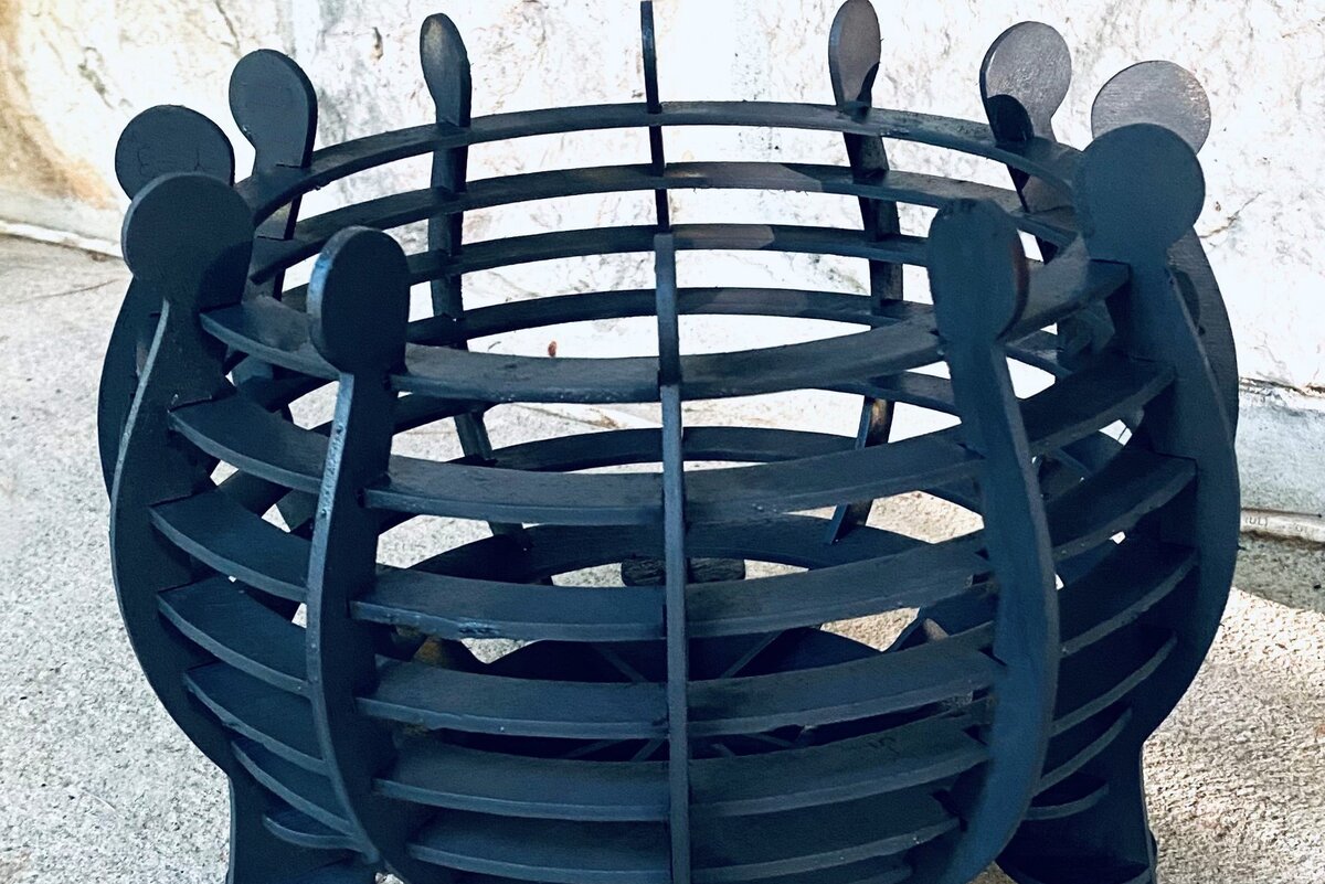 Intra απο ξύλο plywood 3mm-4mm πάχος Cauldron Bowl Δίασταση 30x20 cm INTRAFABR-38833997