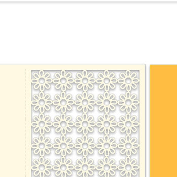 Intra απο ξύλο plywood 3mm-4mm πάχος Celandine Geometric Flower Card Cut Δίασταση 5x5 cm INTRAFABR-13373351 - Image 2