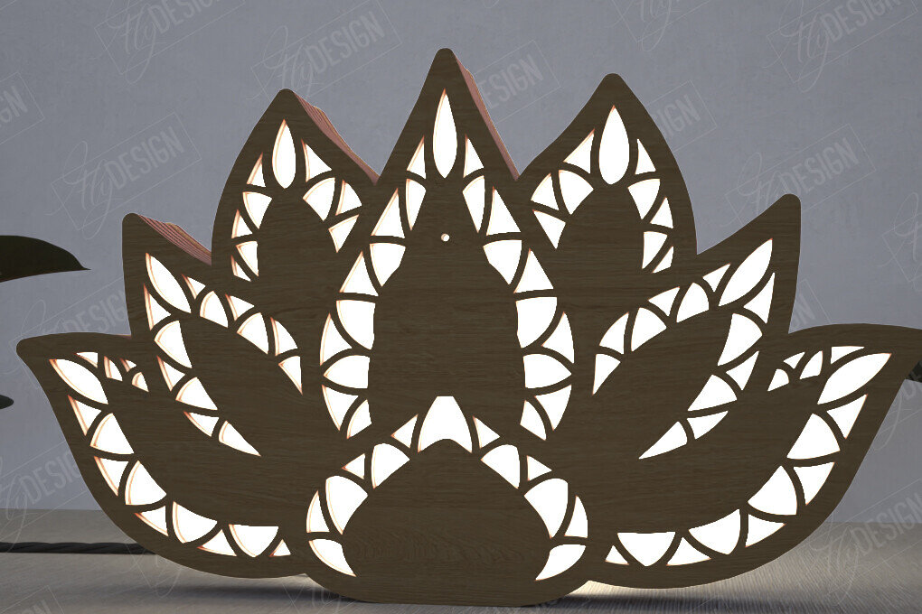 Intra απο ξύλο plywood 3mm-4mm πάχος Ουράνιο Φανάρι | Επιτραπέζιο φως νύχτας Δίασταση 15x15 cm INTRAFABR-112898223