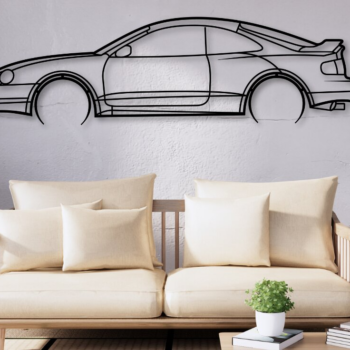 Intra απο ξύλο plywood 3mm-4mm πάχος Celica Car Silhouette, Δίασταση 15x15 cm INTRAFABR-110752491 - Image 1