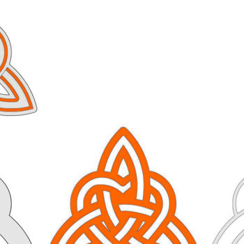 Intra απο ξύλο plywood 3mm-4mm πάχος Στολίδι Κελτικής Εστίας Δίασταση 8x8 cm INTRAFABR-113308114 - Image 3