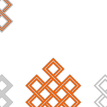 Intra απο ξύλο plywood 3mm-4mm πάχος Κέλτικο ρομβοειδές στολίδι Δίασταση 8x8 cm INTRAFABR-113432466 - Image 3