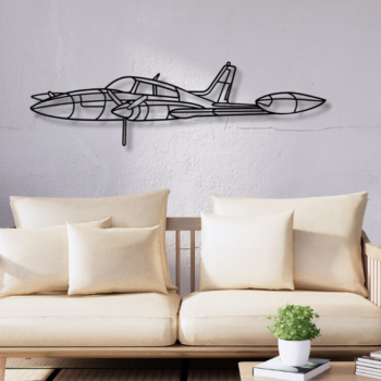 Intra απο ξύλο plywood 3mm-4mm πάχος Cessna 310R Silhouette Δίασταση 15x15 cm INTRAFABR-115683591 - Image 1