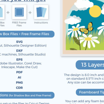 Intra απο ξύλο plywood 3mm-4mm πάχος Πρότυπο κοπής πολυστρωματικού χαρτιού CHAMOMILE Δίασταση 4x4 cm INTRAFABR-80169022 - Image 7