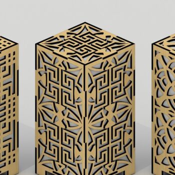 Intra απο ξύλο plywood 3mm-4mm πάχος Πολυέλαιος. κοπής με λέιζερ , , CD Δίασταση 30x20 cm INTRAFABR-39967236 - Image 1