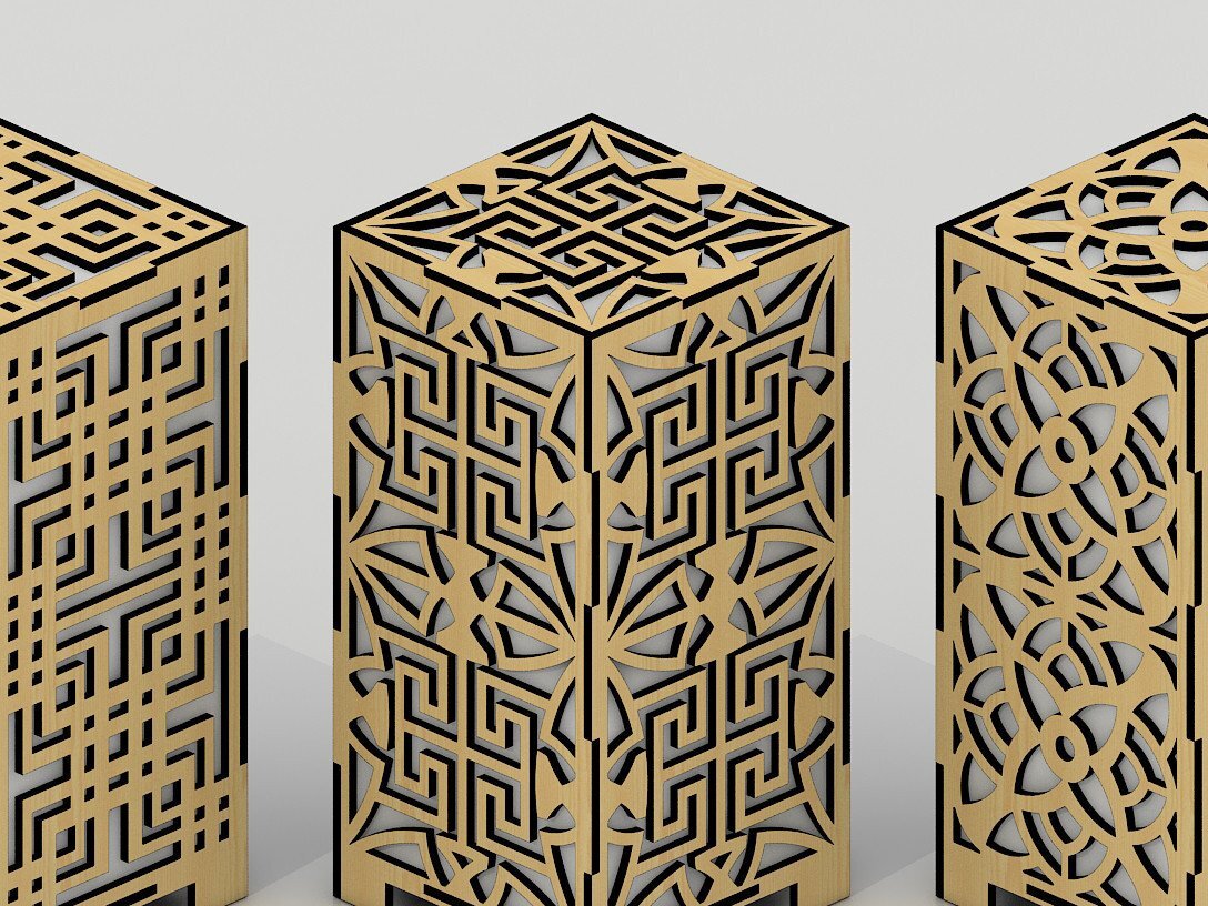 Intra απο ξύλο plywood 3mm-4mm πάχος Πολυέλαιος. κοπής με λέιζερ , , CD Δίασταση 30x20 cm INTRAFABR-39967236