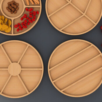 Intra απο ξύλο plywood 3mm-4mm πάχος Πίνακες αλλαντικών / Δίσκοι Αποκοπή Αρχείων 084 Δίασταση 30x20 cm INTRAFABR-60981276 - Image 1