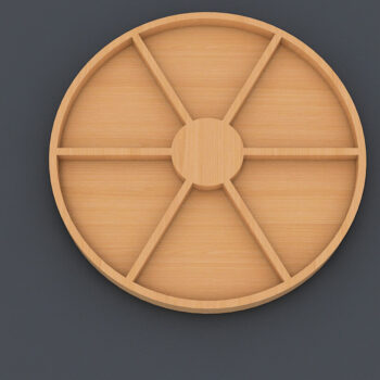 Intra απο ξύλο plywood 3mm-4mm πάχος Πίνακες αλλαντικών / Δίσκοι Αποκοπή Αρχείων 084 Δίασταση 30x20 cm INTRAFABR-60981276 - Image 3