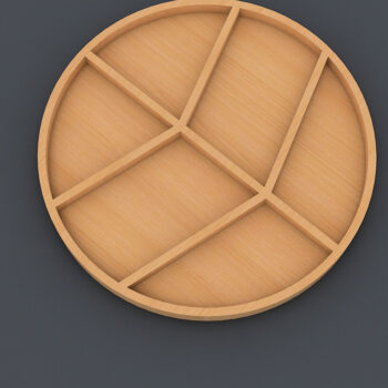 Intra απο ξύλο plywood 3mm-4mm πάχος Πίνακες αλλαντικών / Δίσκοι Αποκοπή Αρχείων 084 Δίασταση 30x20 cm INTRAFABR-60981276 - Image 4