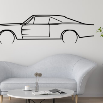 Intra απο ξύλο plywood 3mm-4mm πάχος Charger RT Decor Car Wall Decor Δίασταση 15x15 cm INTRAFABR-110838346 - Image 1