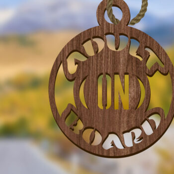 Intra απο ξύλο plywood 3mm-4mm πάχος Charms . Ξύλινα γούρια αυτοκινήτου  Δίασταση 4x4 cm INTRAFABR-81500307 - Image 1