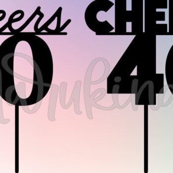 Intra απο ξύλο plywood 3mm-4mm πάχος ΤΟΥΠΕΡ ΤΟΥΡΤΩΝ CHEERS 40 Δίασταση 15x15 cm INTRAFABR-37129052 - Image 3