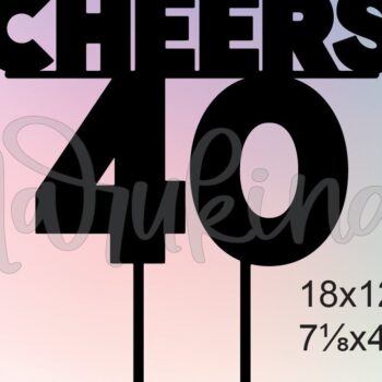 Intra απο ξύλο plywood 3mm-4mm πάχος ΤΟΥΠΕΡ ΤΟΥΡΤΩΝ CHEERS 40 Δίασταση 15x15 cm INTRAFABR-37129052 - Image 7