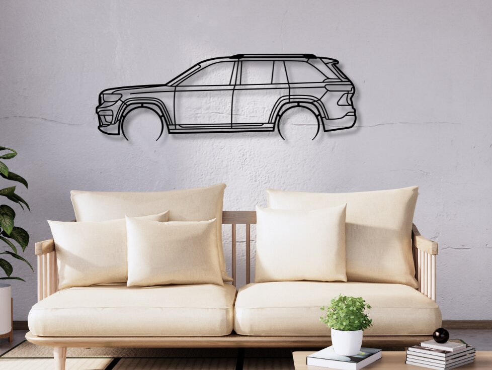 Intra απο ξύλο plywood 3mm-4mm πάχος Cherokee V Car Silhouette Δίασταση 15x15 cm INTRAFABR-113574891