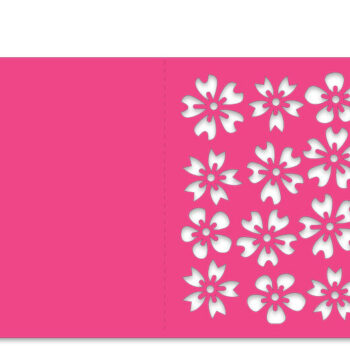 Intra απο ξύλο plywood 3mm-4mm πάχος Cut Card Cherry Blossom Δίασταση 5x5 cm INTRAFABR-12018434 - Image 2