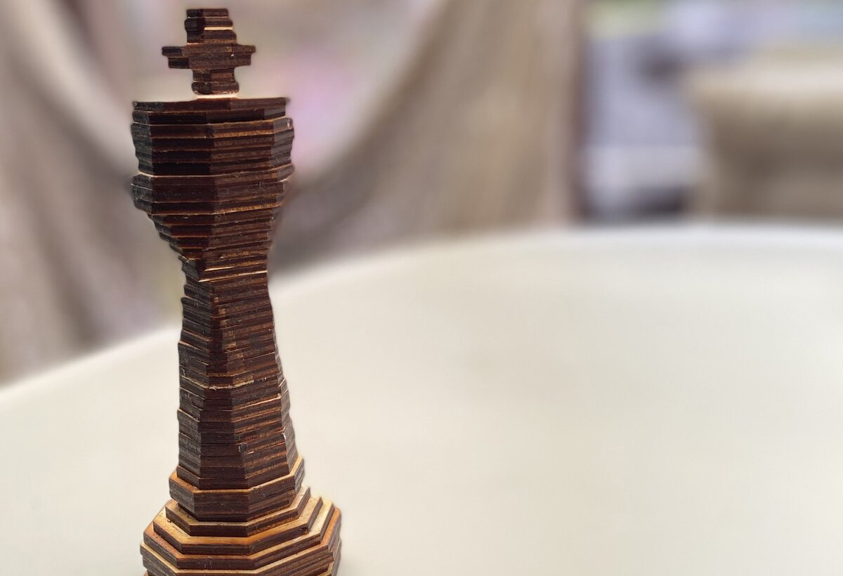 Intra απο ξύλο plywood 3mm-4mm πάχος Σκάκι Δίασταση 30x20 cm INTRAFABR-38834162