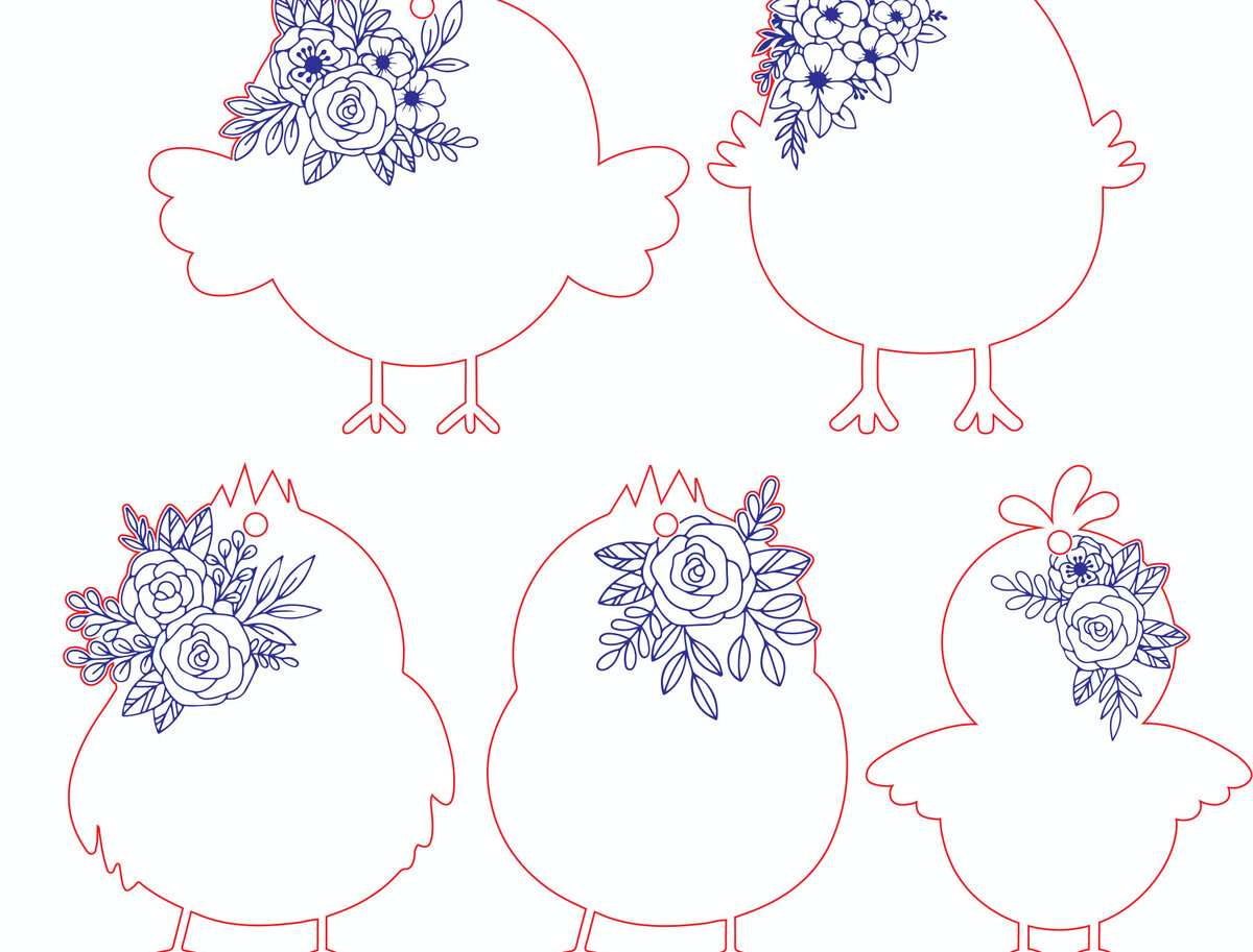 Intra απο ξύλο plywood 3mm-4mm πάχος Κοτόπουλο Πάσχα Ξύλινη πινακίδα Δίασταση 30x20 cm INTRAFABR-116690379