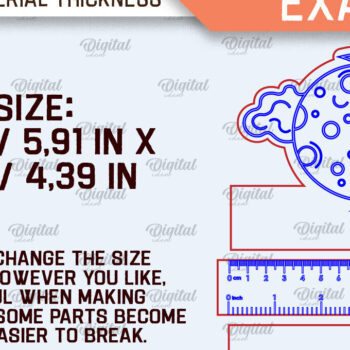 Intra απο ξύλο plywood 3mm-4mm πάχος παιδικών σχολικών χάρακες Δίασταση 30x20 cm INTRAFABR-107625930 - Image 2