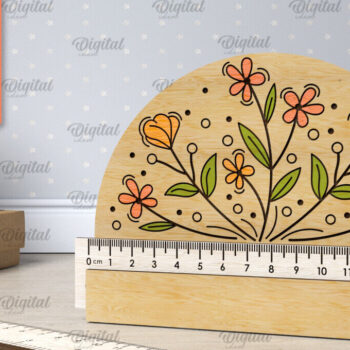 Intra απο ξύλο plywood 3mm-4mm πάχος παιδικών σχολικών χάρακες Δίασταση 30x20 cm INTRAFABR-107625930 - Image 5