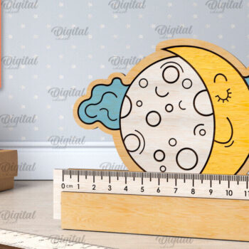 Intra απο ξύλο plywood 3mm-4mm πάχος παιδικών σχολικών χάρακες Δίασταση 30x20 cm INTRAFABR-107625930 - Image 9