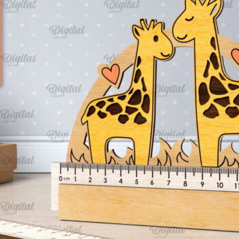 Intra απο ξύλο plywood 3mm-4mm πάχος παιδικών σχολικών χάρακες Δίασταση 30x20 cm INTRAFABR-107625930 - Image 11