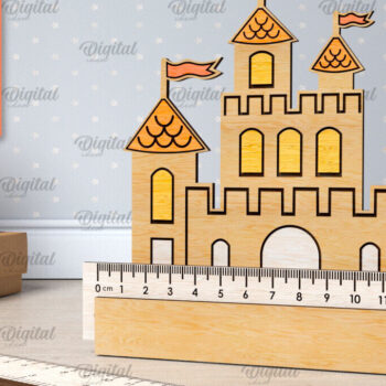 Intra απο ξύλο plywood 3mm-4mm πάχος παιδικών σχολικών χάρακες Δίασταση 30x20 cm INTRAFABR-107625930 - Image 12