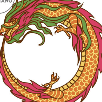 Intra απο ξύλο plywood 3mm-4mm πάχος πολλαπλών επιπέδων κινέζικου δράκου Πρωτοχρονιάς Δίασταση 4x4 cm INTRAFABR-80242468 - Image 8