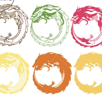 Intra απο ξύλο plywood 3mm-4mm πάχος πολλαπλών επιπέδων κινέζικου δράκου Πρωτοχρονιάς Δίασταση 4x4 cm INTRAFABR-80242468 - Image 9