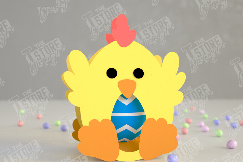 Intra απο ξύλο plywood 3mm-4mm πάχος Σοκολατένια Αυγοθήκη | Χάρτινη Αυγοθήκη Δίασταση 15x15 cm INTRAFABR-117881211