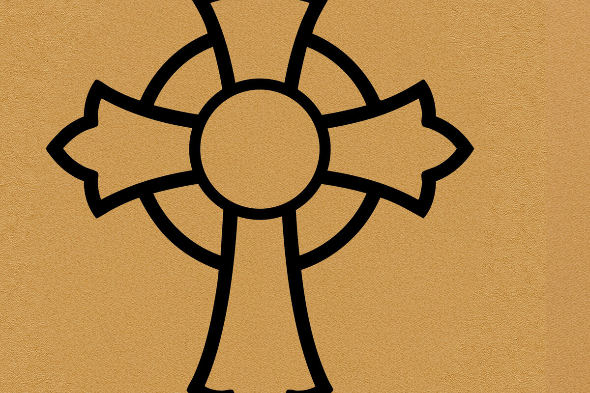 Intra απο ξύλο plywood 3mm-4mm πάχος κοπής με λέιζερ Christian Crosses Δίασταση 15x15 cm INTRAFABR-119869176