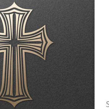 Intra απο ξύλο plywood 3mm-4mm πάχος Christian Faith Cross . Crucifix Δίασταση 7x7 cm INTRAFABR-106001264 - Image 1
