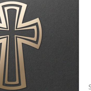 Intra απο ξύλο plywood 3mm-4mm πάχος Christian Faith Cross . Crucifix Δίασταση 7x7 cm INTRAFABR-106001338 - Image 1