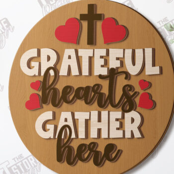 Intra απο ξύλο plywood 3mm-4mm πάχος Δέσμη κοπής με λέιζερ Christian Round Signs Δίασταση 30x20 cm INTRAFABR-120961874 - Image 5