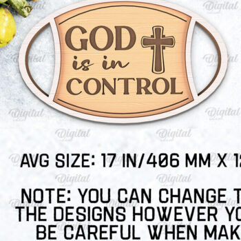 Intra απο ξύλο plywood 3mm-4mm πάχος Δίσκοι σερβιρίσματος Christian κοπής με λέιζερ Δίασταση 30x20 cm INTRAFABR-94235143 - Image 7