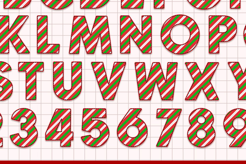 Intra απο ξύλο plywood 3mm-4mm πάχος Χριστουγεννιάτικο Alphabet Doodle Clipart Santa Δίασταση 20x30 cm INTRAFABR-81042149 - Image 2