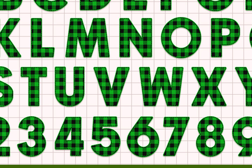 Intra απο ξύλο plywood 3mm-4mm πάχος Χριστουγεννιάτικο Alphabet Doodle Clipart Santa Δίασταση 20x30 cm INTRAFABR-81042149 - Image 3