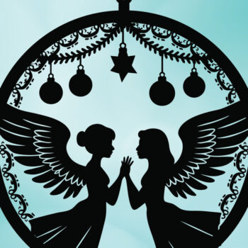 Intra απο ξύλο plywood 3mm-4mm πάχος Cut Christmas Angels Δίασταση 15x15 cm INTRAFABR-109747389 - Image 6