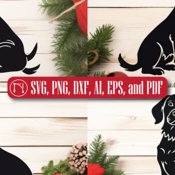 Intra απο ξύλο plywood 3mm-4mm πάχος Χριστουγεννιάτικο Στολίδι Ζώων Δίασταση 4x4 cm INTRAFABR-82519975 - Image 5