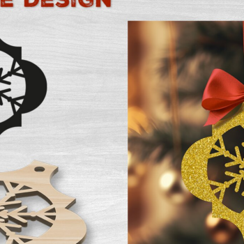 Intra απο ξύλο plywood 3mm-4mm πάχος Χριστουγεννιάτικο αραβικό στολίδι Δίασταση 4x4 cm INTRAFABR-82944363 - Image 1