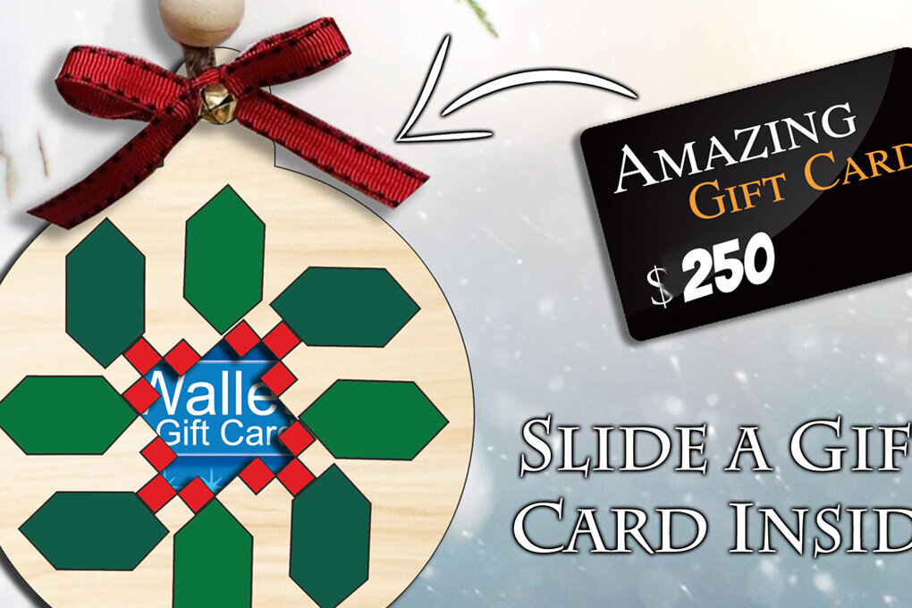 Intra απο ξύλο plywood 3mm-4mm πάχος Δωροκάρτα παπλώματος Χριστουγεννιάτικου Μπάλας Barn Farm Δίασταση 4x4 cm INTRAFABR-105810722