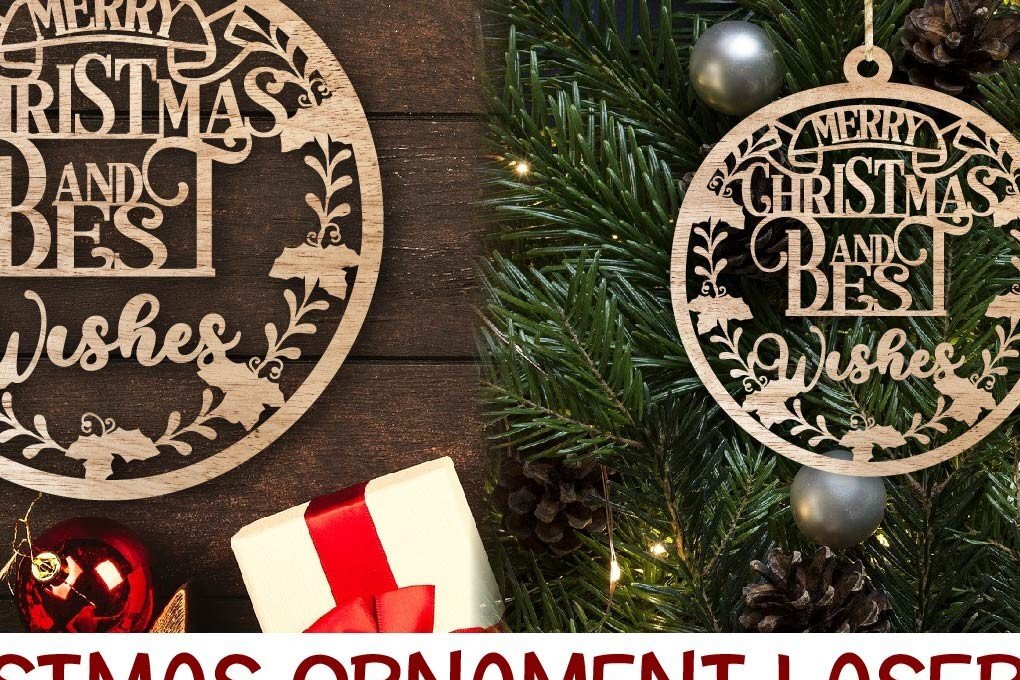 Intra απο ξύλο plywood 3mm-4mm πάχος κοπής με λέιζερ Χριστουγεννιάτικο μπιχλιμπίδι. Δίασταση 5x5 cm INTRAFABR-37334765