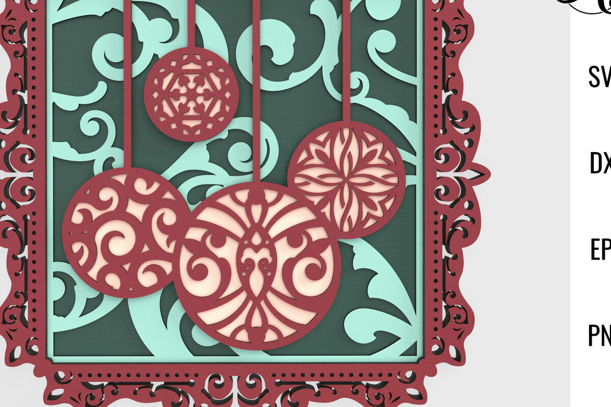 Intra απο ξύλο plywood 3mm-4mm πάχος Χριστουγεννιάτικα στολίδια τοίχου με στρώσεις Δίασταση 8x8 cm INTRAFABR-49120646