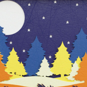 Intra απο ξύλο plywood 3mm-4mm πάχος Christmas BG 3D Cut File | ΔΕΜΑ | Δίασταση 40x40 cm INTRAFABR-77190466 - Image 3