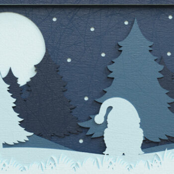 Intra απο ξύλο plywood 3mm-4mm πάχος Christmas BG 3D Cut File | ΔΕΜΑ | Δίασταση 40x40 cm INTRAFABR-77190466 - Image 5