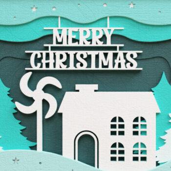 Intra απο ξύλο plywood 3mm-4mm πάχος Christmas BG 3D Cut File | ΔΕΜΑ | Δίασταση 40x40 cm INTRAFABR-77190750 - Image 3